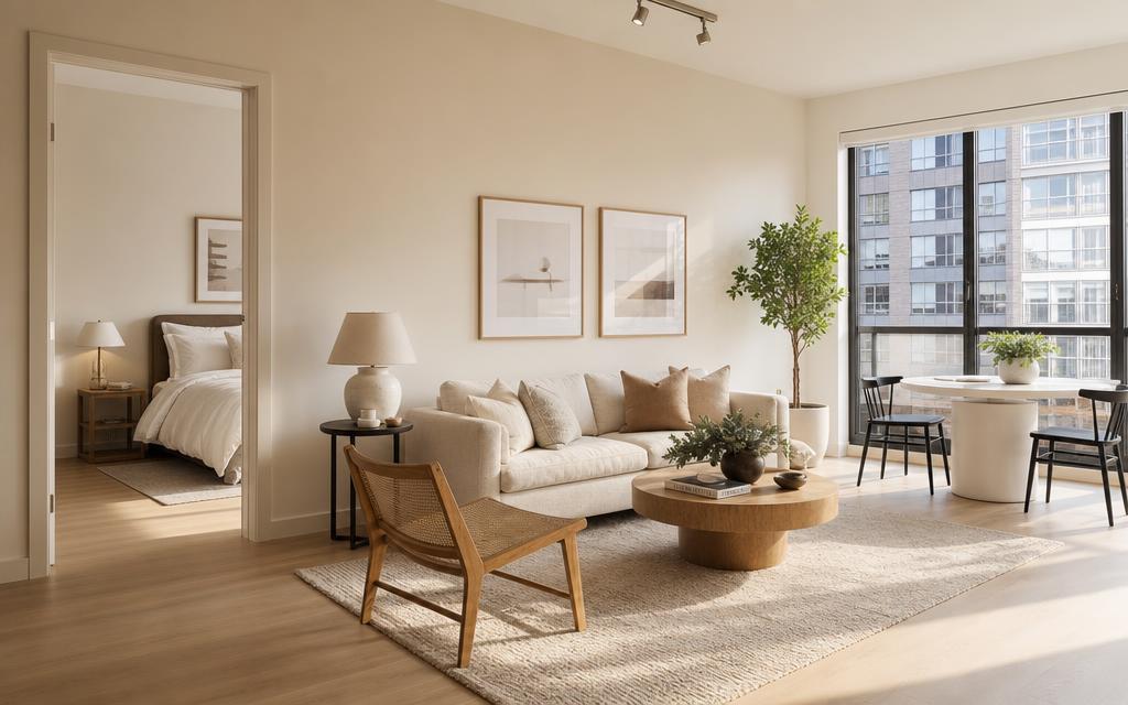 Appartement lumineux prêt à la location